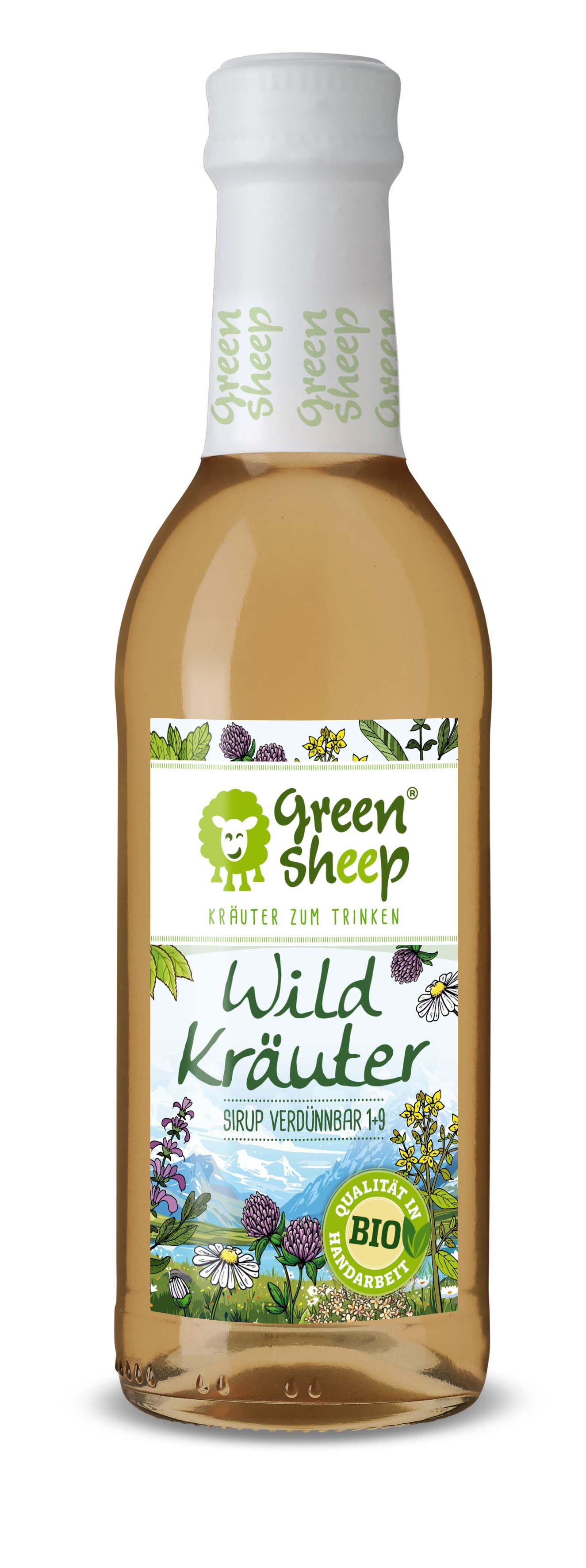 Wildkräuter Sirup